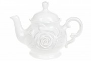 Чайник керамічний Bon Аеліта 545-470, 1л, колір - білий