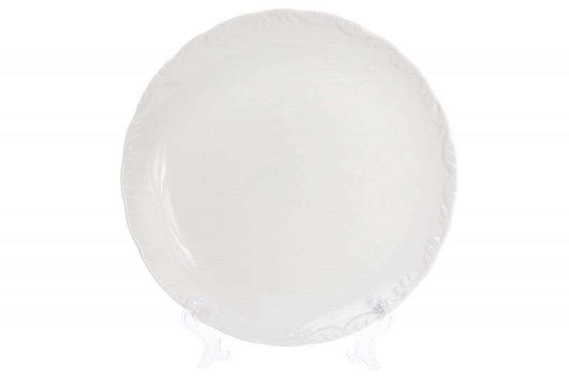 Набор тарелок обеденных фарфоровых Bon 558-505, 25см, цвет - белый, 3 шт