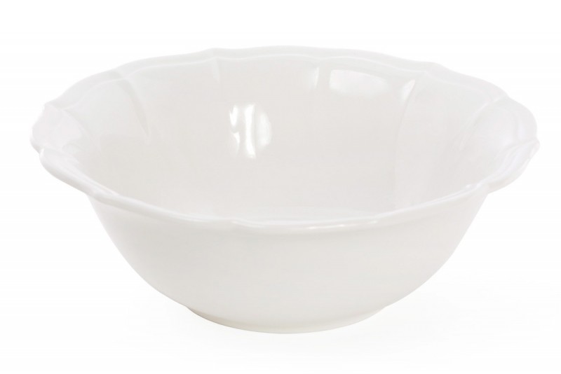 Набір тарілок супових фарфорових Bon 558-511, 900мл, колір - білий, 4 шт.