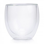Склянка з подвійною стінкою Уно скляна 250мл SNT MSN-201-10