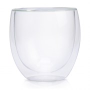 Склянка з подвійною стінкою Гранде Уно скляна 380мл SNT MSN-201-11