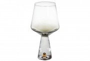 Набор бокалов для белого вина Bon Chic 579-105, 400мл, цвет - дымчатый серый, 4 шт