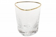 Набір склянок із золотим кантом Bon Diva 579-124, 350мл, 4 шт.
