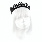 Черная корона Принцесса Halloween 19-320BLK