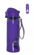 Пляшка-напувалка Stenson MMS-R83624 Фіолетовий, 500мл