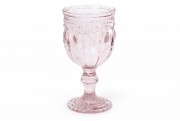 Набір бокалів для вина Bon 581-021, колір рожевий, 280мл, 6 шт.