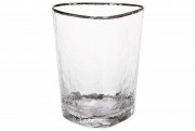 Набор стаканов c серебряным кантом Bon Diva 579-128, 350мл, 4 шт