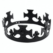 Корона Готика черная Halloween 11-263BLK