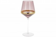 Набір келихів для білого вина Bon Etoile 579-117, 400мл, колір - винний, 4 шт.