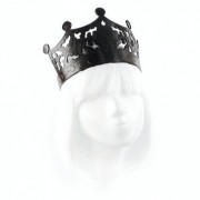 Черная корона Королева Halloween 19-321BLK