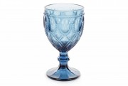 Набір бокалів для вина Bon 581-070, колір - синій, 300мл, 6 шт.