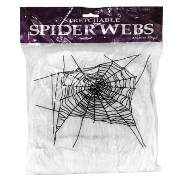 Декоративне павутиння 100 г Halloween 16-118WT