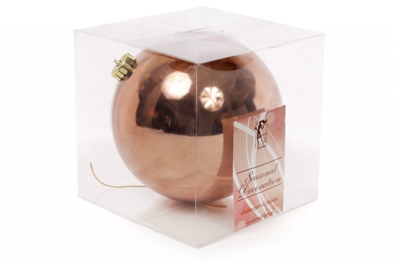Елочный шар Bon 15см, цвет - карамельный мокко 147-451