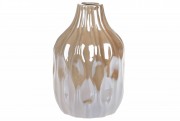 Набір керамічних ваз Bon 795-401, 15,6см, колір - перловий сірий, 2 шт