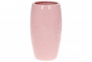 Ваза керамическая Bon 733-417, 22см, цвет - розовый