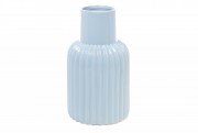 Керамічна ваза Bon 720-014, 24см, колір блакитний