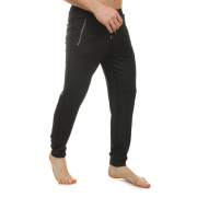Штаны спортивные с манжетом UAR CO-8817 3XL (рост 185-190) Черные