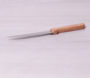Нож кухонный для костей Kamille из нержавеющей стали с деревянной ручкой KM-5317