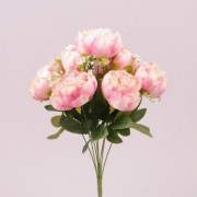 Букет Пионов Flora кремово-розовый 73059