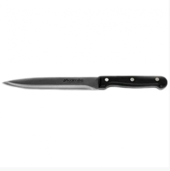 Нож кухонный Kamille для мяса с бакелитовой ручкой KM-5107