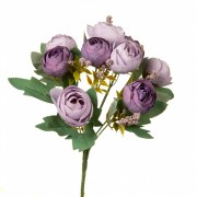 Букет піоноподібної троянди, фіолетовий (8722-044) Elso