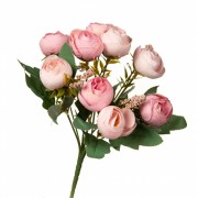 Букет піоноподібної троянди, рожевий (8722-046) Elso