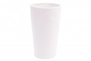 Керамічна ваза Bon Глек 720-178, 23см, колір - білий