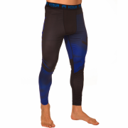 Штани чоловічі компресійні для спорту VNM 8236 XL (зростання 175-180) Чорно-сині