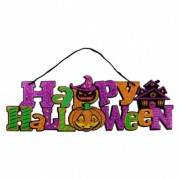 Декор надпись Happy Halloween 19-540