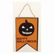 Декор флаг Тыква Happy Halloween 19-565-OR