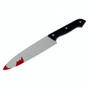 Нож окровавленный Halloween 17-355-1