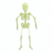 Скелет подвесной белый светящийся Halloween 19-283