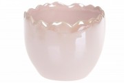 Набор декоративных кашпо Bon 739-711, 9см, цвет - розовый перламутр, 2 шт