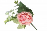 Набір декоративних квітів Піона Bon DY7-301, 25см, колір - темно-рожевий, 15 шт.