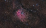 Высококачественный фотопринт Bon Туманность NGC 6820, STAR12