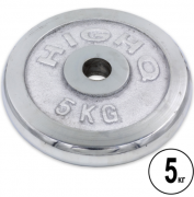 Млинці (диски) хромовані HIGHQ SPORT TA-1452-5 30мм 5кг