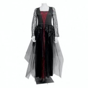Платье Готическая королева Halloween 17-818BLK-CLT