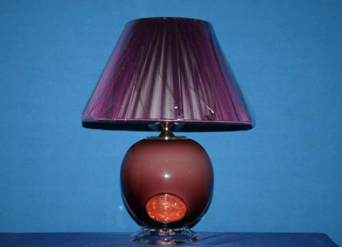 Настольная лампа с абажуром Ray N38003MLY-FL (A+B)