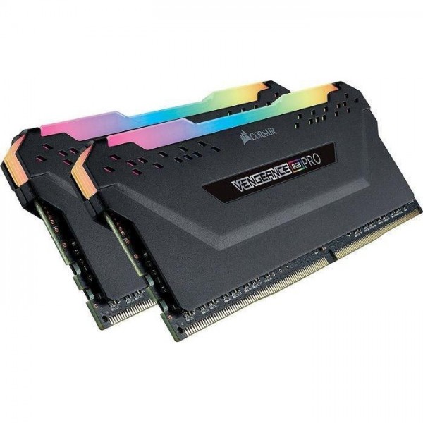 CORSAIR VENGEANCE 64GB (2x32GB) DDR4 DRAM 3200MHz C16 MEMORY KIT BLACK (CMW64GX4M2E3200C16)
