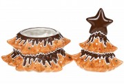 Банку для солодощів Bon керамічна Ялинка-печиво 2л 923-219