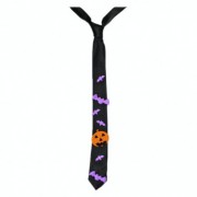 Краватка Halloween тонка 10-79BLK-OR