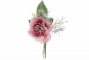 Набір штучних декоративних квіток Троянди Bon 832-114, 11см, колір - зістарений рожевий, 36 шт