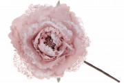 Набір штучних декоративних квіток Bon 832-248, 15*22см, колір - рожевий, 12 шт.