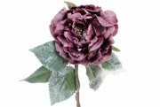 Набір штучних декоративних квіток Піона Bon 832-188, 25см, колір - бузковий, 12 шт.