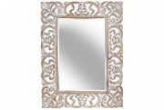 Зеркало настенное Bon Рим MR7-527, 90см, цвет - состаренный белый