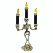 Подсвечник Скелет со свечами Halloween 18-478