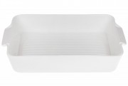 Прямокутна форма для випічки з ручками Bon 988-225, 26см, колір - білий