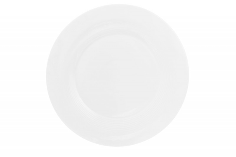 Набор тарелок фарфоровых обеденных Bon 988-171, 30см, цвет - белый, 4 шт