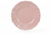 Набір тарілок керамічних десертних Bon 931-184, 20см, колір - рожевий, 6 шт.