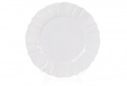 Набір тарілок керамічних обідніх Bon 931-180, 27см, колір - білий, 6 шт.